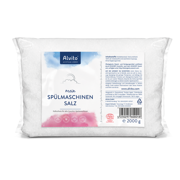 Alvito Spülsalz für Spülmaschinen ökologische Spülmittel vom wasserfilter handel