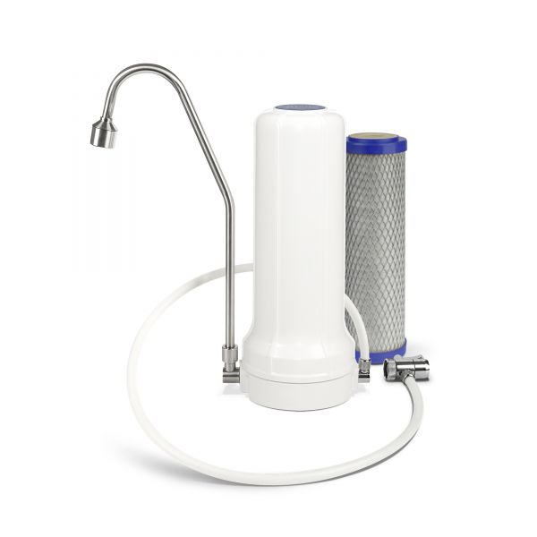 Alvito Auftisch-Wasserfilter für Wasserhahn inkl. Filtereinsatz Primus SD vom Wasserfilter-Handel