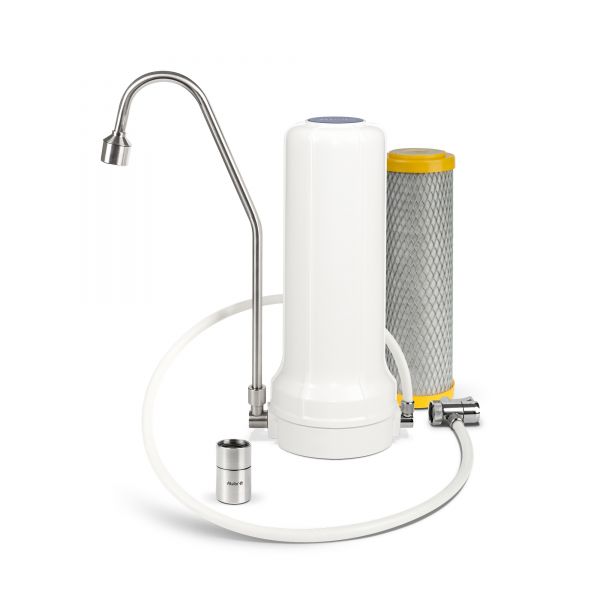 Wasserfilter Vital-EM für Wasserhahn inkl. Wirbler & Filter Primus EM mit EM-Keramik vom Wasserfilter-Handel