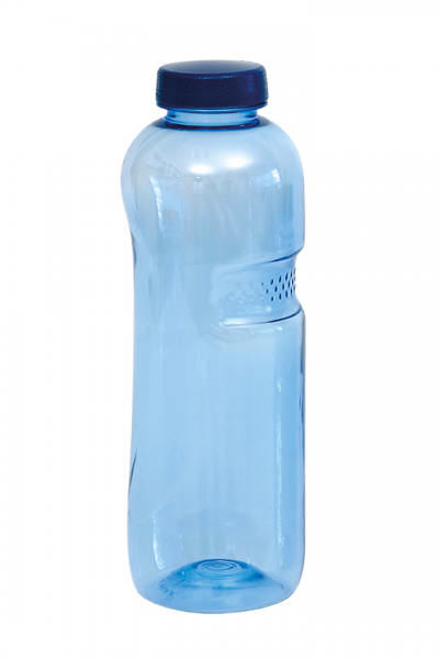 Alvito Basic-Trinkflasche 1,0 Liter inkl. Deckel mit Aufdruck der Lebensblume im wasserfilter-handel