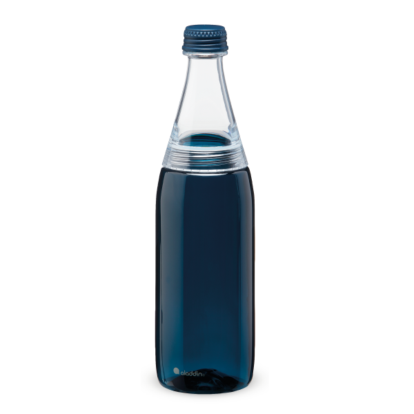 Aladdin Fresco Trinkflasche Navy-blau 700ml aus Tritan ohne Weichmacher, frei von Bisphenol-A (BPA) im Wasserfilter-Fachhandel lavito.de